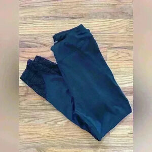 Sam Edelman lace insert leggings Size Large